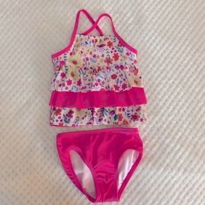 Lands End 2 Piece Swim Suit 3T NWOT Kids